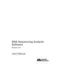ABI Sequencing Analysis Manual