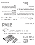 PLA4170 PLA4270 PLA4370 user`s manual