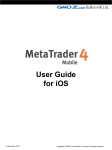 MT4 USER GUIDE for iOS