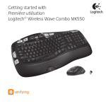 Getting started with Première utilisation Logitech® Wireless Wave