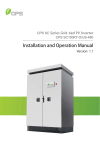 CPS 100kW User Manual