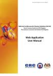 Web Application User Manual - Association of Clinical Registries