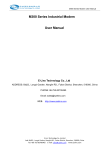 M300 Series Industrial Modem User Manual - E-Lins