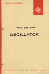 1309-A Oscillator, Manual