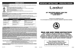 model b20570 - Lasko Products