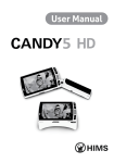 CANDY 5 HD User Manual