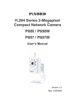 PiXORD H.264 Series 2-Megapixel Compact Network Camera P606