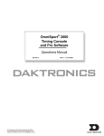 DAK System 2000 Operator Manual