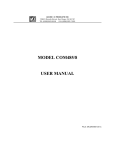 MODEL COM485/8 USER MANUAL