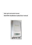 SOLATRA Installation Guide/User manual