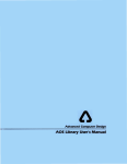 AOS Library User`s Manual