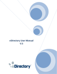eDirectory User Manual V.5