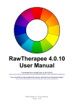RawTherapee 4.0.10 User Manual