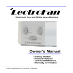 LectroFan owners manual here.