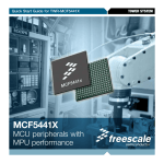 TWR-MCF5441X - Freescale Semiconductor