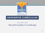 GRAYWATER CURRICULUM