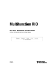 NI R Series Multifunction RIO User Manual