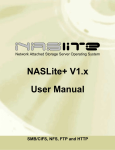 NASLite+ User Manual r1.1 07-2005