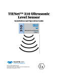 TIENet 310 Ultrasonic Level Sensor