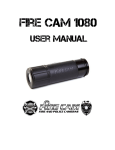 NEW 2015 Fire Cam 1080 USER MANUAL