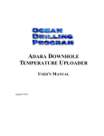 PDF manual - Ocean Drilling Program