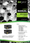 AVG-HD300 User Manual