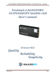 GALILEOSKY GLONASS/GPS Satellite v4.0 (0223) User`s manual