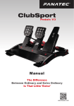 Manual - Fanatec