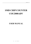 SMD CHIP COUNTER COU2000ADV