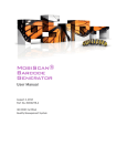 MobiScan Barcode Generator User Manual