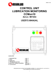 User`s manual control unit CCMon10