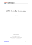 6027M Controller User manual - Leadingtouch Technology Co., Ltd.