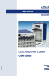 GEN series Data Acquisition System