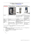 User Manual - Fingerprint Door Lock
