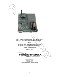 RK-Wi.232FHSS-25-FCC™ and FCC-Wi.232FHSS