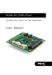 PCAN-PC/104-Plus - User Manual