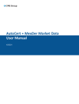 AutoCert + MexDer Market Data User Manual