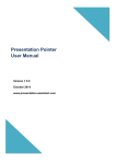 Presentation Pointer User Manual
