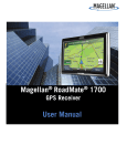 Magelan GPS Systems User Manual