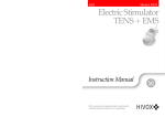 HD2 Electric Stimulator TENS + EMS