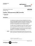 AN2168/D: ColdFire Microprocessor DMA Controller