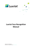 Luxriot Face Recognition Manual