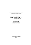 WinEEG User Manual - Bio-Medical Instruments, Inc.