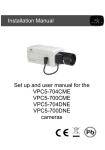 Set up and user manual for the VPC5-704CME VPC5