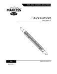 Leaf Shaft User Manual: Tidland