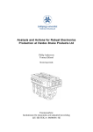 Analysis and Actions for Robust Electronics Production