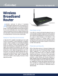 Wireless Broadband Router
