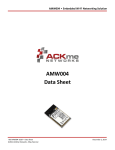 AMW004 • Embedded Wi-Fi Networking Solution