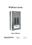 Wallrack series User`s Manual