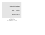 AquaController III Owner`s Manual Version 3.20